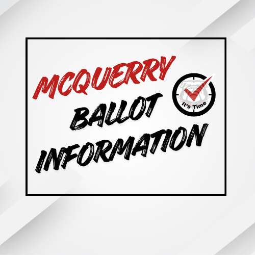 MCQUERRY BALLOT INFORMATION